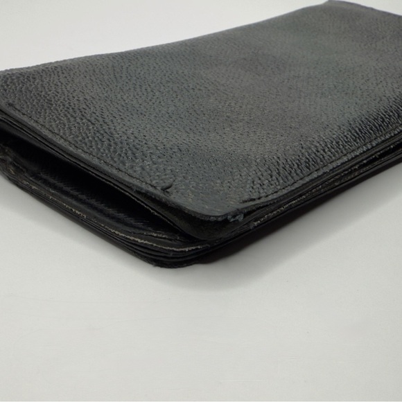 Louis Vuitton Graphite Brazza Damier Canvas Long Wallet Bifold Slim Unisex - Picture 3 of 10